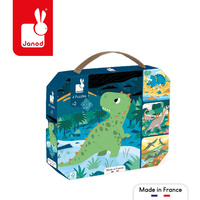 Puzzle progresywne Dinozaury Janod