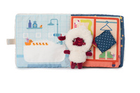 Miękka książeczka z przytulanką Dobranoc Owieczka Yvon Lilliputiens