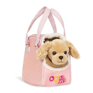 Piesek cocker spaniel w torebce Hop in Dog Carrier Our Generation