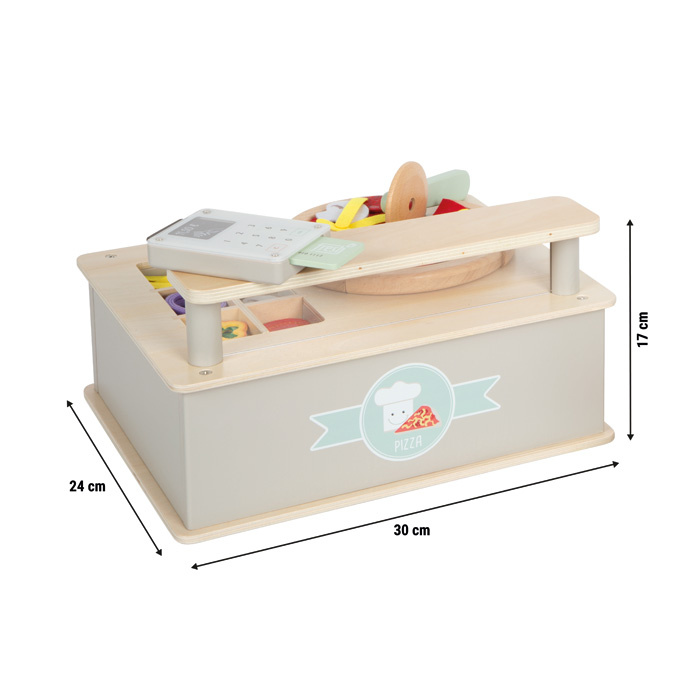 Zabawki kuchenne dla dzieci Zestaw do robienia pizzy Small Foot
