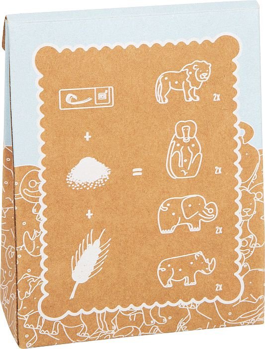 Krakersy zwierzątka drewniane dla dzieci Fresh Small Foot