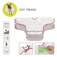 Zestaw śliniaków z długim rękawem Tiny Farmer Gąska Lassig