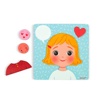 Magnetyczna układanka Emocje, Janod