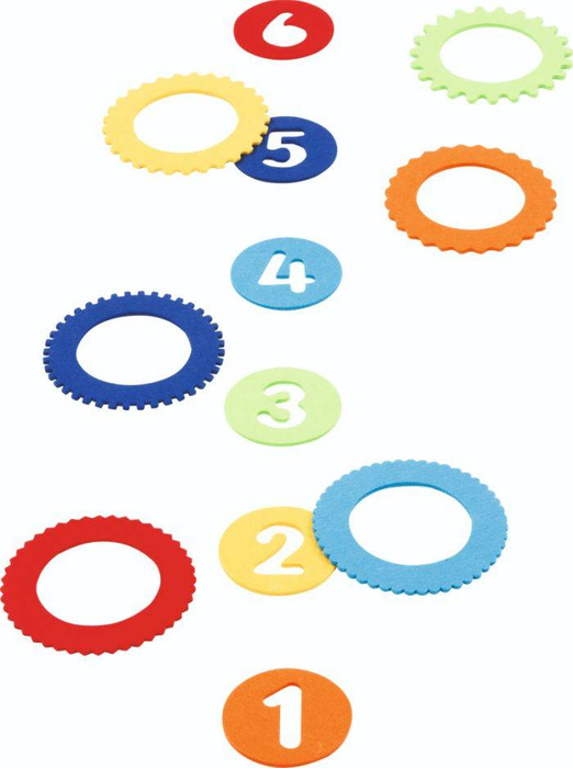 Gra Hoopla z 6 filcowymi pierścieniami Goki