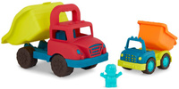 Zestaw dwóch wywrotek dla dzieci ciężarówki Grab-n-Go Truck Set B.Toys