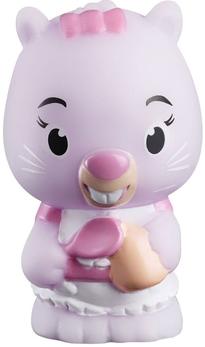 Zestaw 4 figurek rodzina bobrów Kastor Klorofil