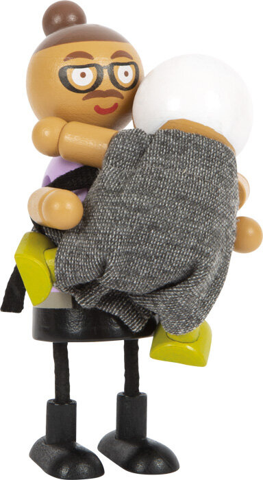 Ruchome lalki Rodzina z dzieckiem Small Foot