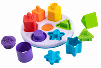 Sorter kolorów i kształtów z foremkami Plugzy Fat Brain Toys