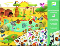 Zestaw kalkomanii zrób to sam Krainy Djeco