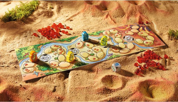 Gra planszowa dla dzieci Smok Grzmiący Ząbek Haba