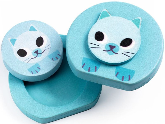 Magnetyczna układanka z drewna Farma Djeco