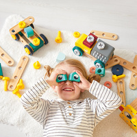 Drewniany zestaw konstruktorski Brico'kids 100 el. Janod