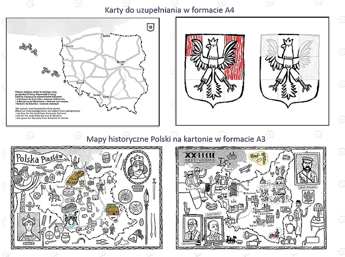 Kreatywna książka dla dzieci. Krótka historia Polski, Zuzu Toys