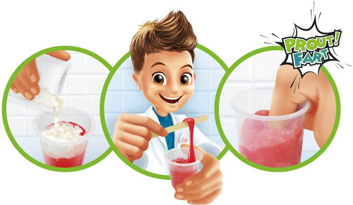 Nauka i zabawa Mini lab produkcja slime glutów Buki