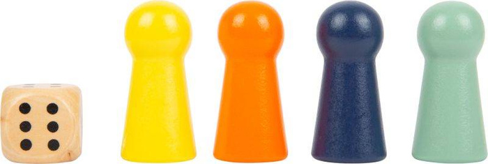 Drewniana gra planszowa Chińczyk XL Small Foot