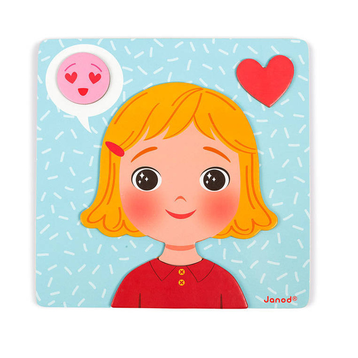 Magnetyczna układanka Emocje, Janod