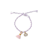 Zestaw kreatywny robienie biżuterii Tęczowe bransoletki 30 szt. Janod