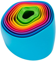 Tęczowe Kubeczki SpiroKu Fat Brain Toys