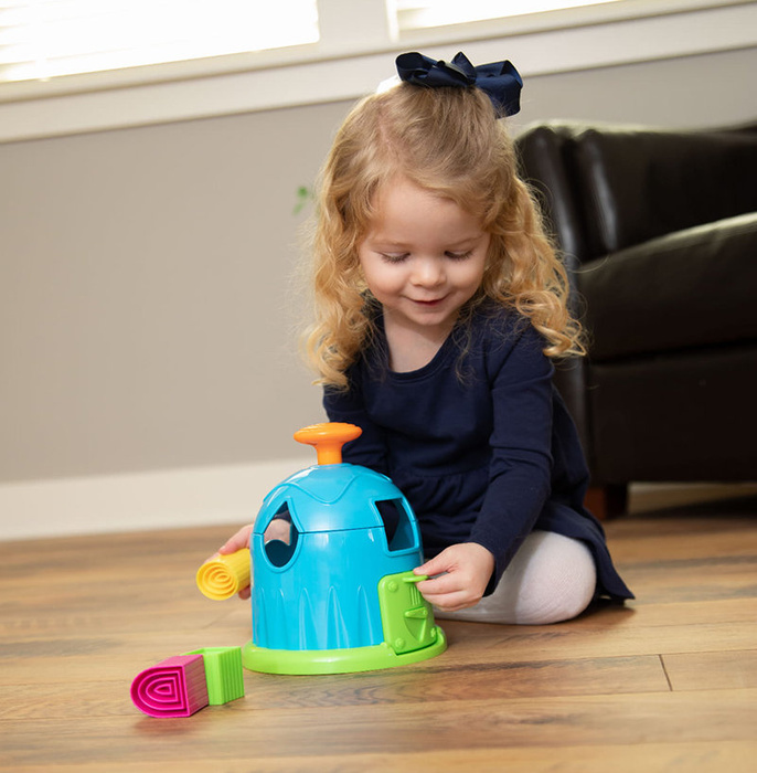 Sorter Fabryka Kształtów nauka kształtów i kolorów Fat Brain Toys