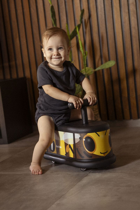 Jeździk czarny dla dzieci Pszczółka La Cosa Italtrike