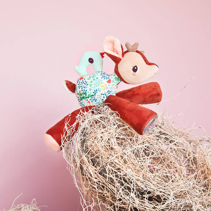 Przytulanka dźwiękowa i sensoryczna galopująca Sarenka Stella Lilliputiens