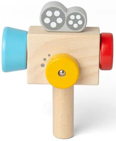 Drewniana kamera dla dzieci do ręki Bigjigs