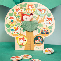 Drewniana tablica magnetyczna Mój dzień Lisiczka Alice Lilliputiens