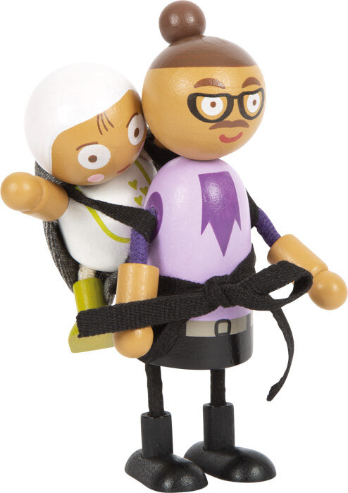 Ruchome lalki Rodzina z dzieckiem Small Foot