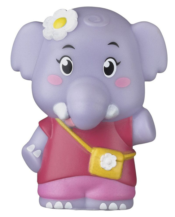 Rodzina 4 Słoni figurki zwierząt Klorofil