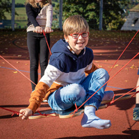 Dysk do balansowania z labiryntem dwustronna gra Team Spirit Erzi