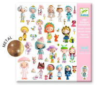 Zestaw naklejek dla dzieci Świat Tinyly Djeco