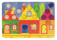 Gra dla dzieci. Kolorowy świat, goki