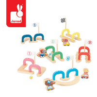 Gra w kulki marmurki Wyścig z przeszkodami Applepop Janod