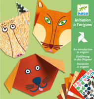 Origami z naklejkami. Zwierzęta, Djeco