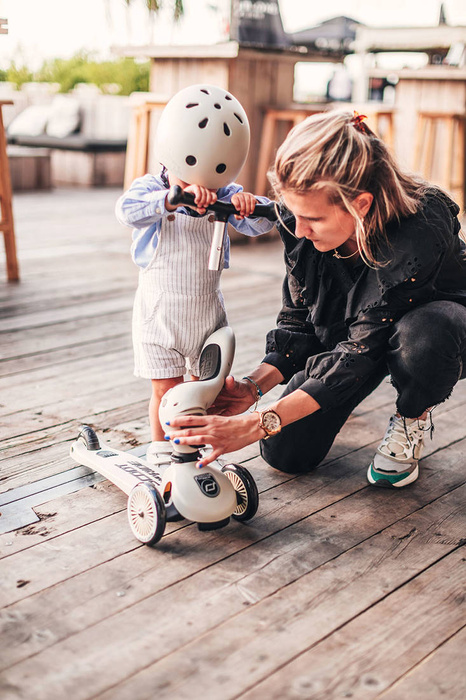 SCOOTANDRIDE Highwaykick1 2w1 Jeździk i hulajnoga 1-5 lat Ash