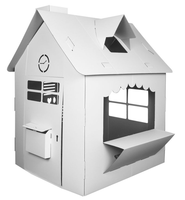 Kartonowy domek dla dzieci Kwiaciarnia Kwitnący Domek Tektorado