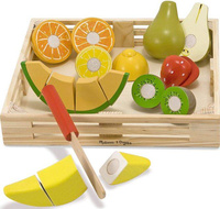 Drewniany zestaw do krojenia owoców Cutting Fruit 8 el  Melissa & Doug