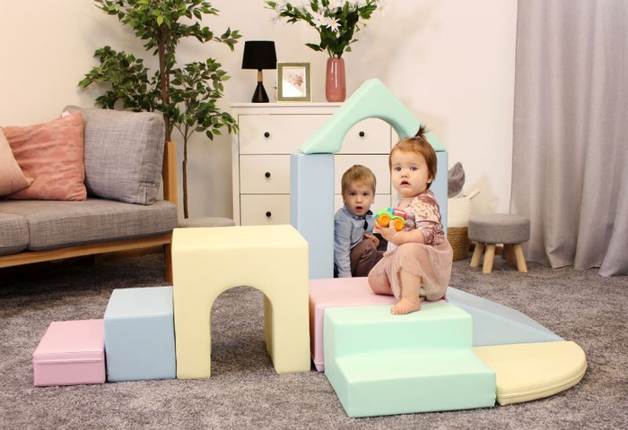 Zestaw do zabawy pastelowy Multifunctional Creativity IGLU