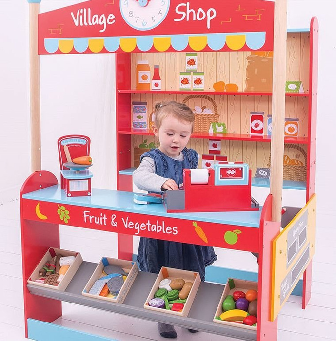 Drewniany sklep. Zawsze udane zakupy, Bigjigs Toys
