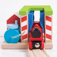 Tęczowa myjnia dla pociągów Bigjigs Rail