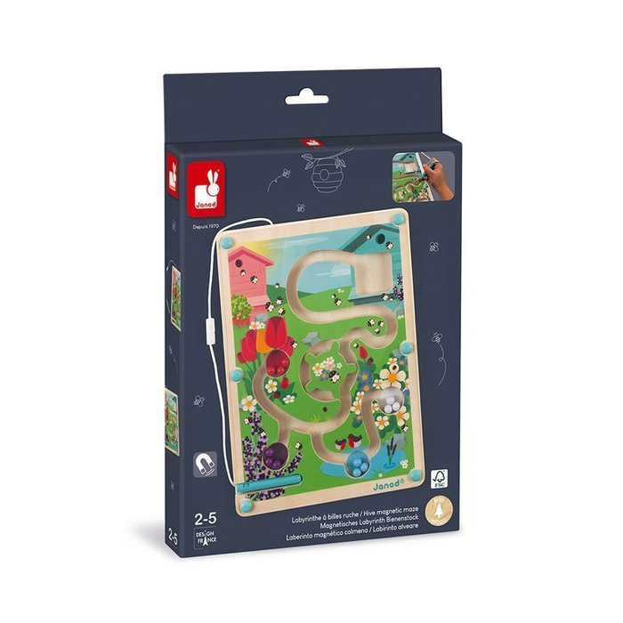 Magnetyczny labirynt dla dzieci Łąka Janod