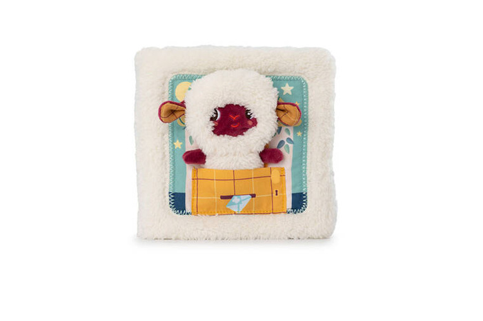 Miękka książeczka z przytulanką Dobranoc Owieczka Yvon Lilliputiens