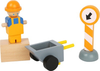 Obrotowy dźwig z akcesoriami Pracuś Small Foot