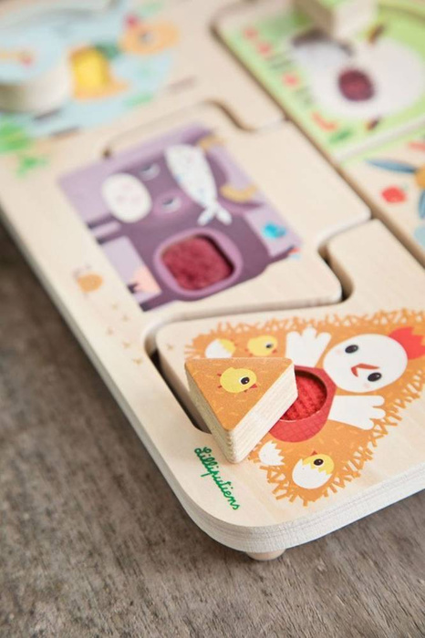 Tablica manipulacyjna dla najmłodszych Farma Lilliputiens