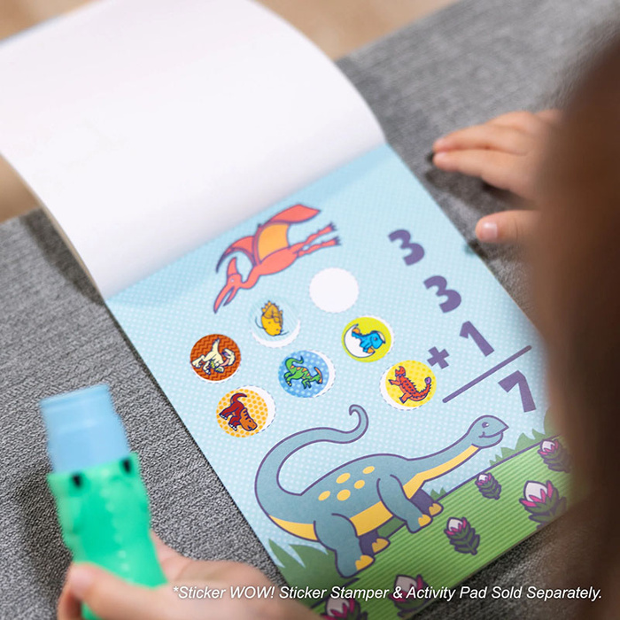 Naklejki uzupełniające Sticker Wow Dinozaur 300 sztuk Melissa and Doug