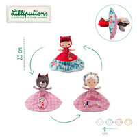 Pacynka Czerwony Kapturek 3w1 na rękę Lilliputiens