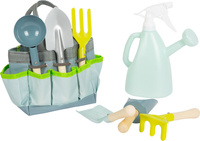 Zestaw narzędzi ogrodowych dla dzieci błękitne Small Foot 