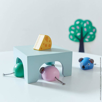 Układanka Orientacja w przestrzeni Kot i mysz Janod