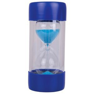 Niebieski odmierzacz czasu 5 minut klepsydra Bigjigs Toys