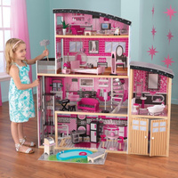 Drewniany domek dla lalki. Sparkle Mansion, Kidkraft